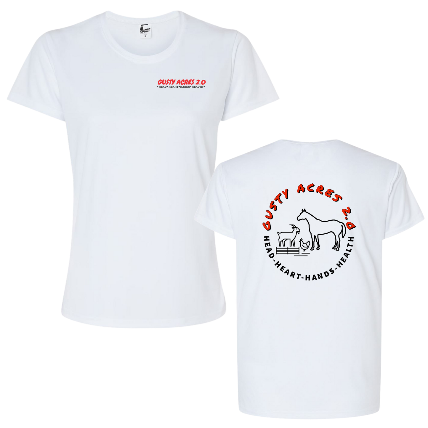 Gusty Acres 4H Drifit Women's Tee