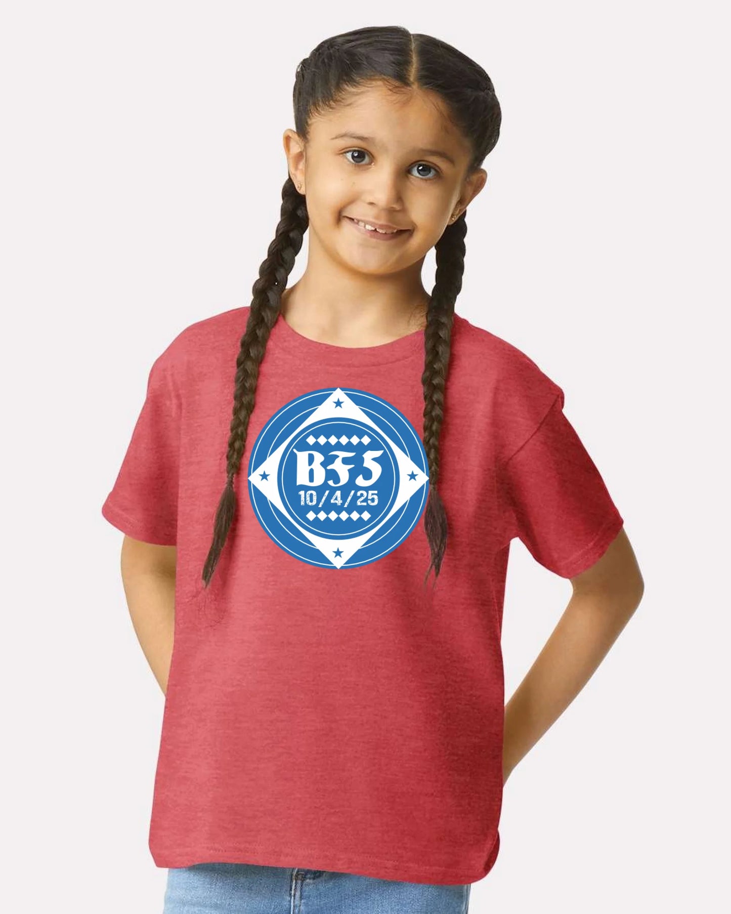 Gildan_64000B_Heather_Red_Front_High_Model